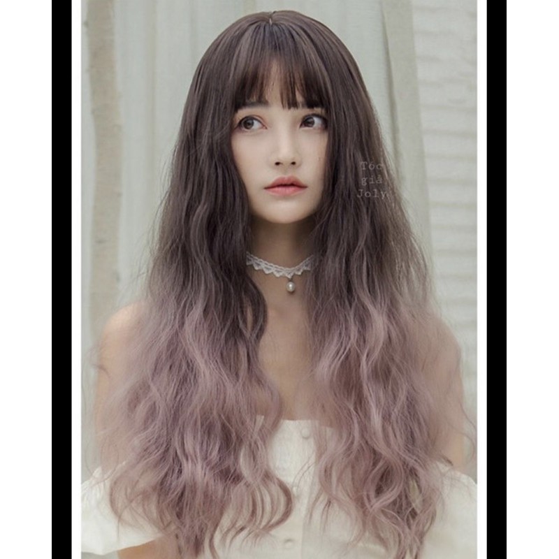 Thuốc nhuộm tóc màu hồng tím,hồng pastel(hồng đào,hồng khói),tím khoai môn,hồng tím đậm(tặng trợ dưỡng,găng tay)phải tẩy | BigBuy360 - bigbuy360.vn