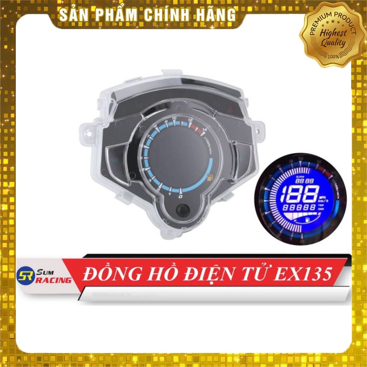 Đồng Hồ Điện Tử LCD Cho Exciter 135 2011 2014