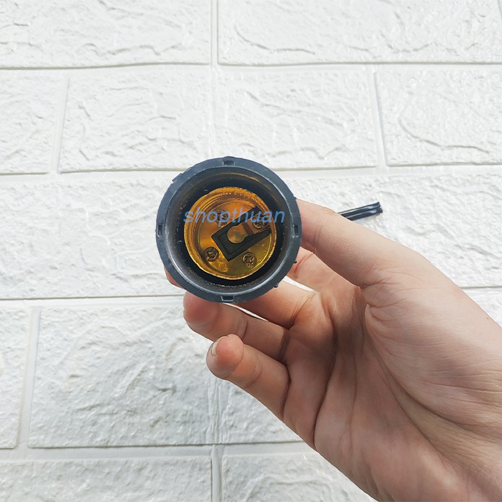 Đuôi đèn chống nước E27 phù hợp với các loại đuôi đèn Bulb