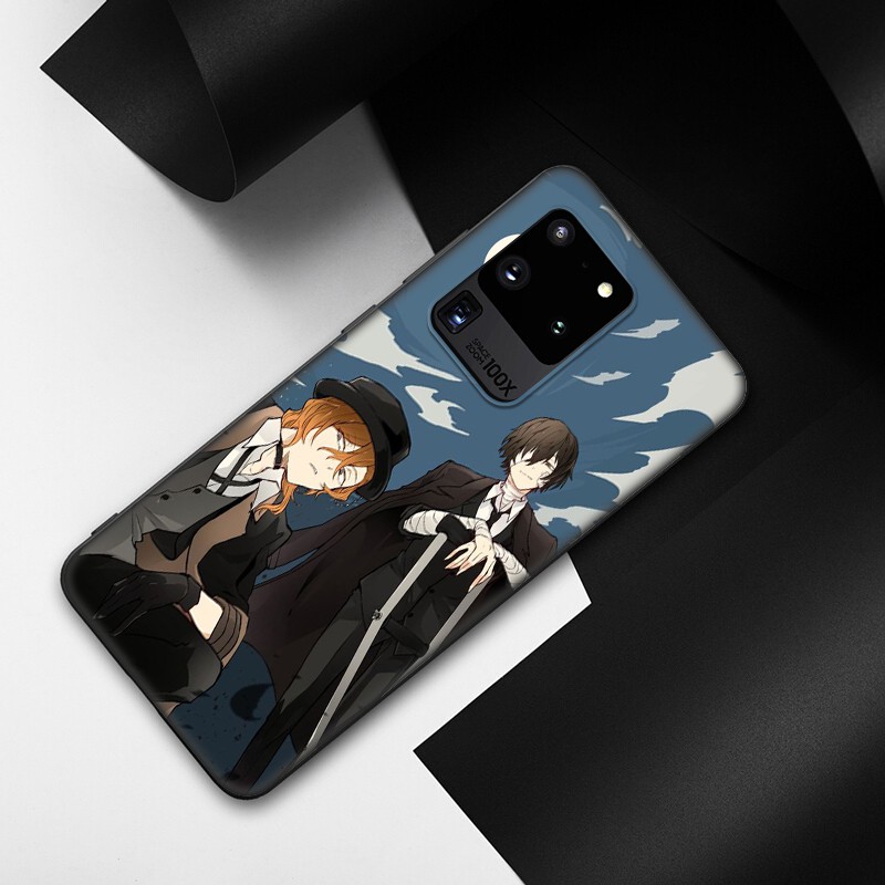Samsung Galaxy S10 S9 S8 Plus S6 S7 Edge S10+ S9+ S8+ Casing Soft Case 29LU Bungou Stray Dogs Anime mobile phone case