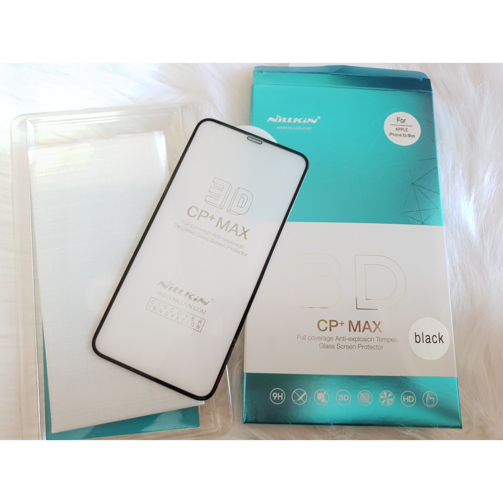 Kính cường lực Nillkin CP+ 3D Max iPhone cho X,Xs, XS Max, XR