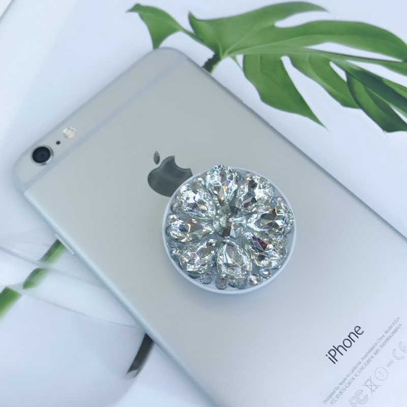 Giá đỡ điện thoại đính đá sang trọng