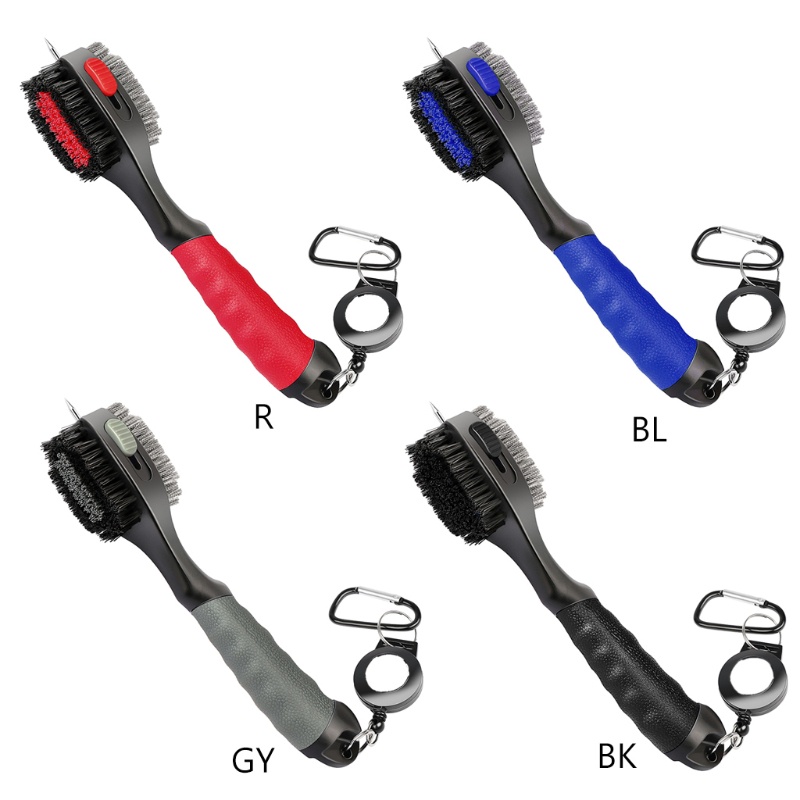 Cọ Vệ Sinh Cán Ngắn Hai Mặt Cho Gậy Đánh Golf