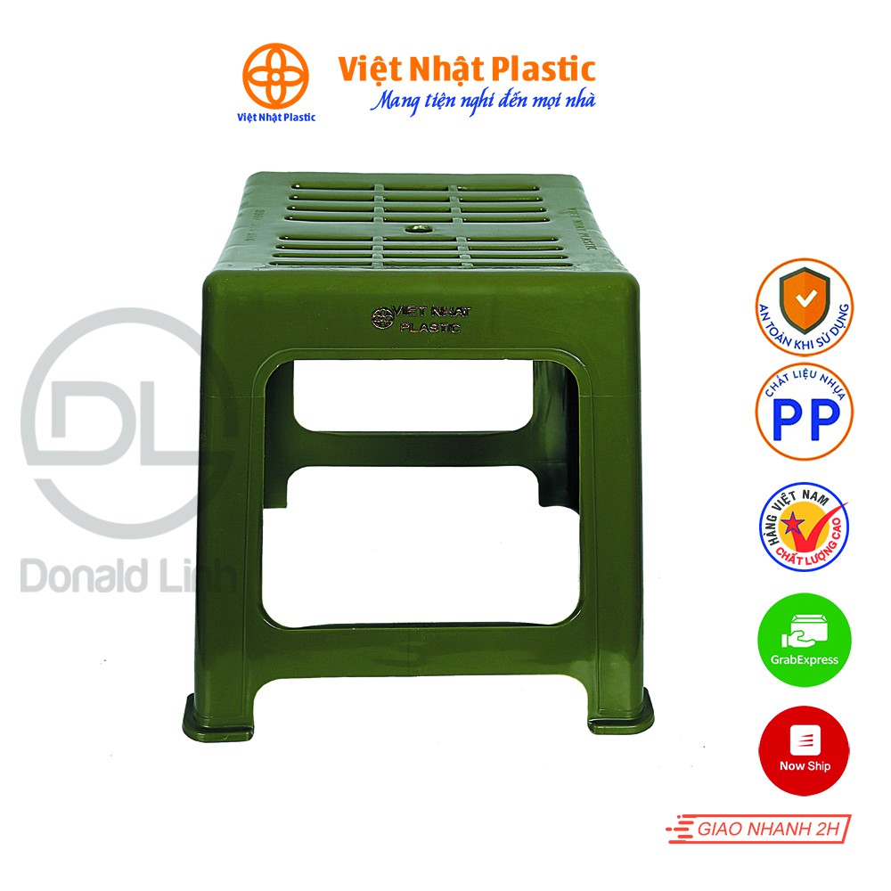 Ghế đẩu trung trà chanh Việt Nhật Plastic 2055-1