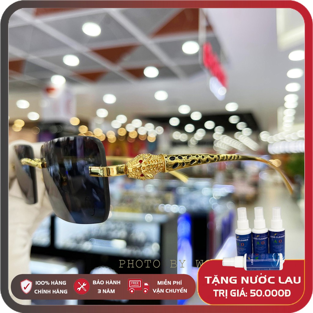 Kính mát nam cao cấp PUM505 full box, bảo hành 12 tháng, tròng Polarized cường lực, chống chói