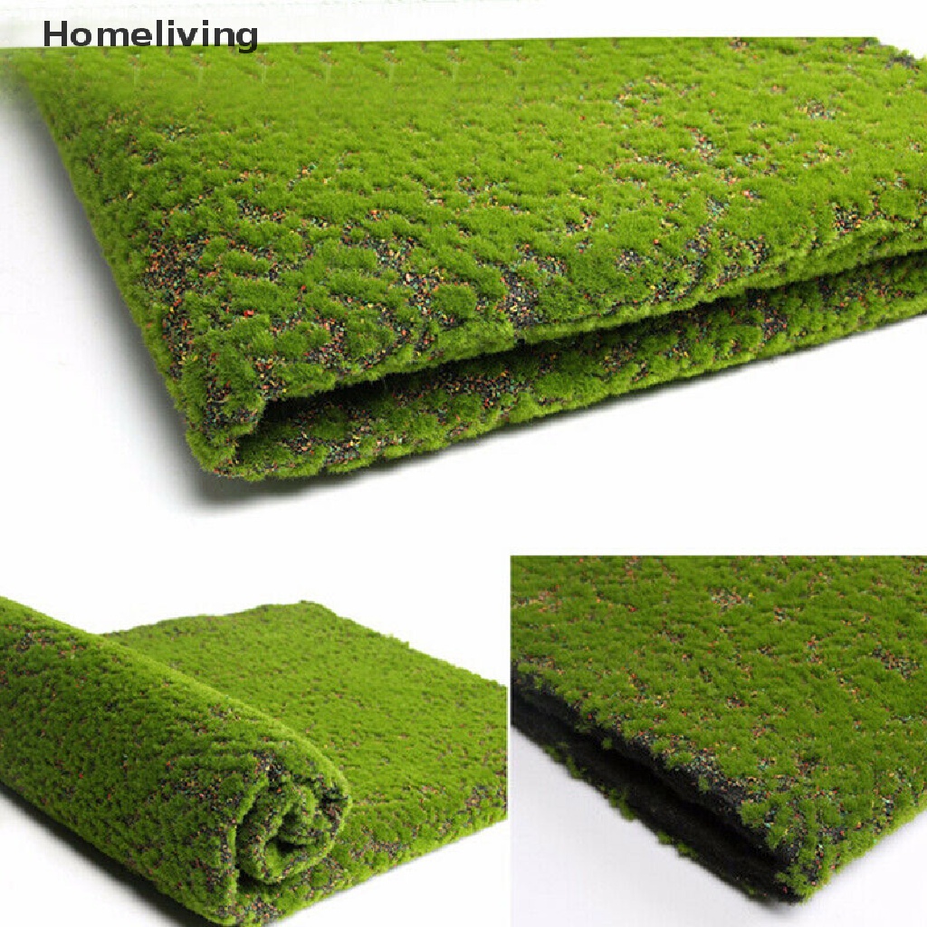 Thảm Cỏ Rêu Nhân Tạo 100 * 100cm Dùng Trang Trí Nhà Cửa