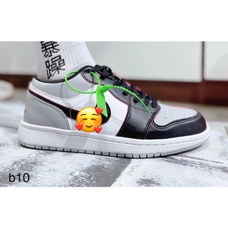 Giầy sneaker JD viền đỏ ghi đen sale