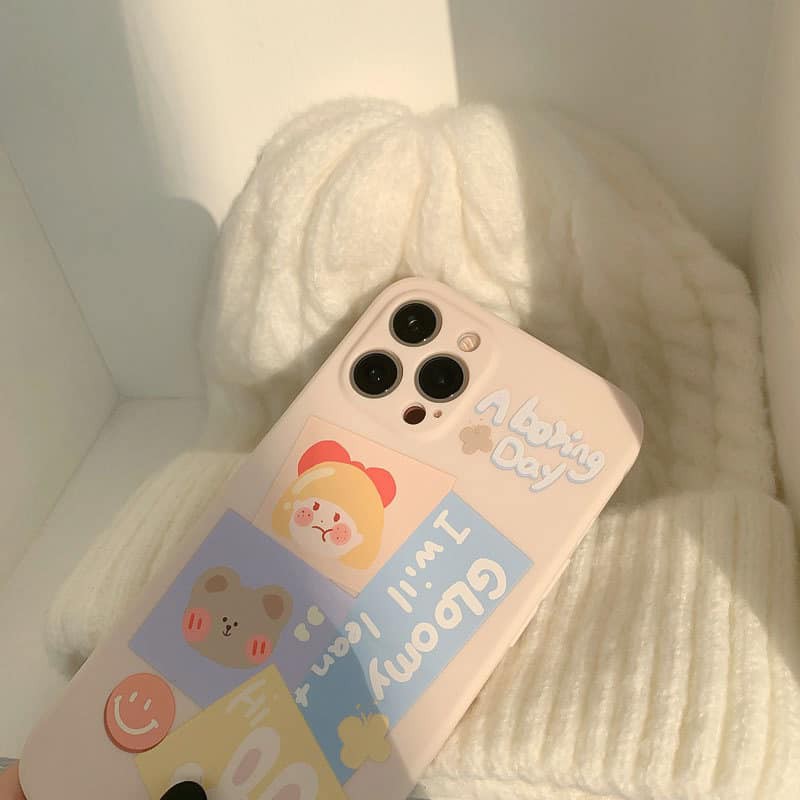 Ốp Lưng Điện Thoại Nhựa Mềm Bé Gái - CAS2162