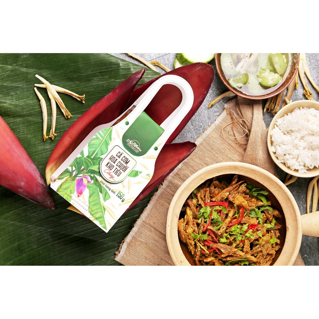 [CHẤT LƯỢNG] Cá Cơm Hoa Chuối Kho Tiêu Chay An Nhiên, Thịt Chay, Thực Phẩm Chay Dinh Dưỡng, Thuần Chay Healthy, Ăn Chay | BigBuy360 - bigbuy360.vn