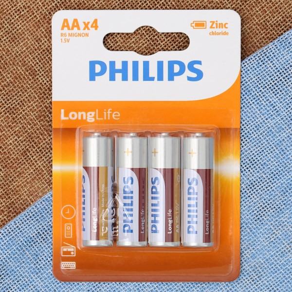 Pin Philips AA R6 MIGNON 1.5V (R06L10S/97) - Vĩ 2 Viên - Hàng Chính Hãng