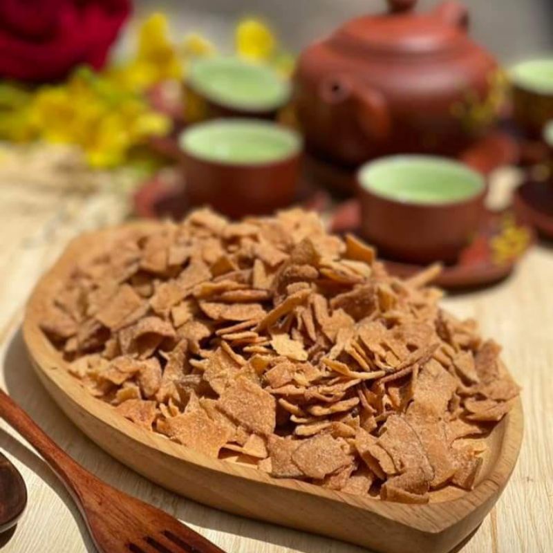 DỪA SẤY GIÒN VỊ CACAO