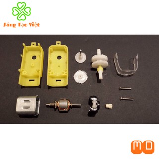 Động cơ giảm tốc vàng chế xe mô hình