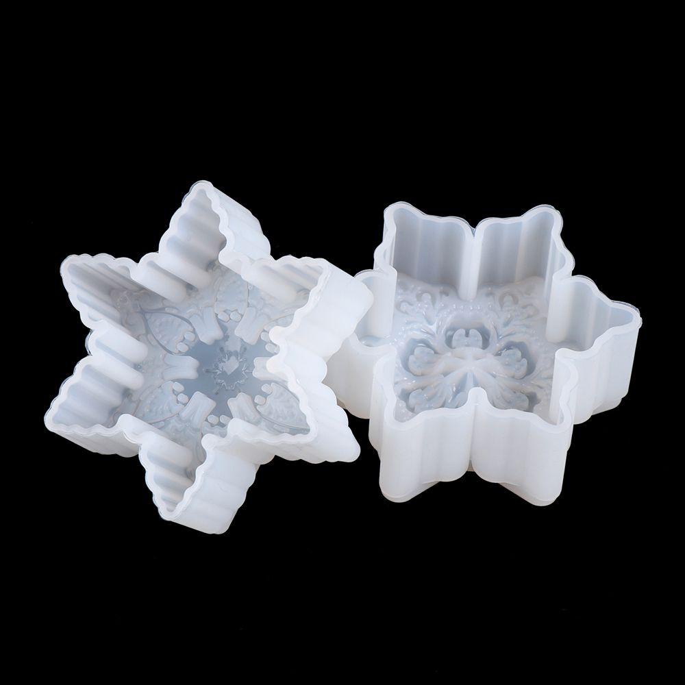 LANFY Khuôn Silicone Làm Đồ Trang Sức Hình Bông Tuyết / Ngôi Sao