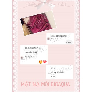Mặt nạ môi Bioaqua