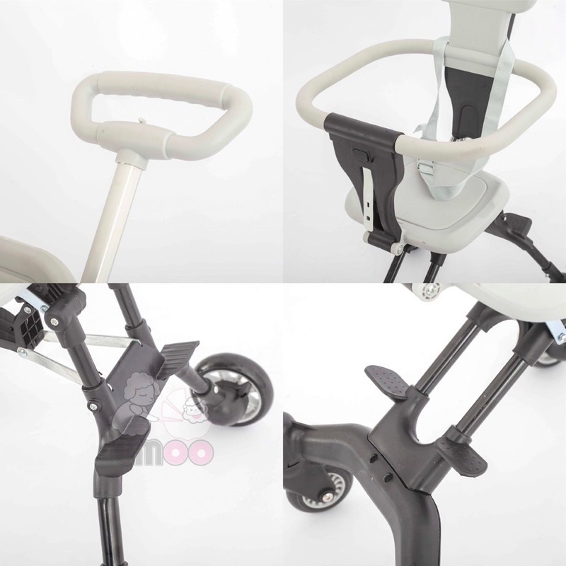 Xe Đẩy Du Lịch Gấp Gọn Umoo Cao Cấp Cho Bé UM-02134