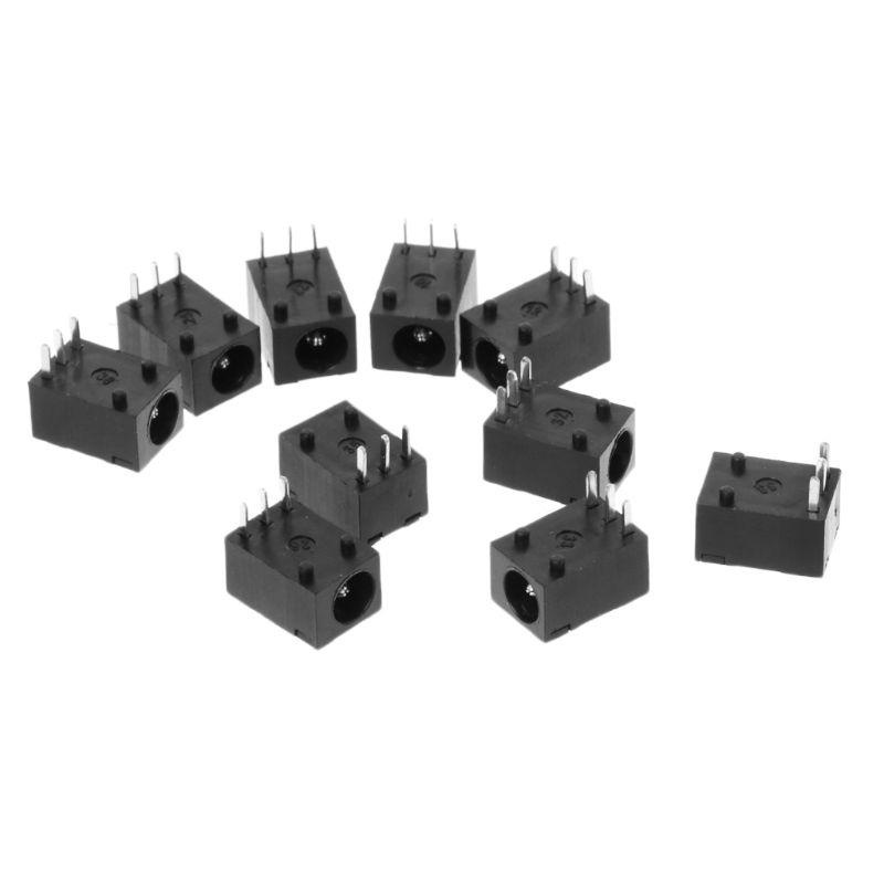 Set 10 Ổ Cắm Nguồn Dc-003 3.5x1.3mm 3 Pin