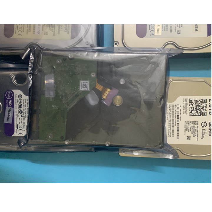 Ổ cứng gắn trong HDD Western Digital Purple 3TB, SATA 3, 64 Cache - Ổ cứng chuyên dụng cho Camera - Bảo hành 24 tháng