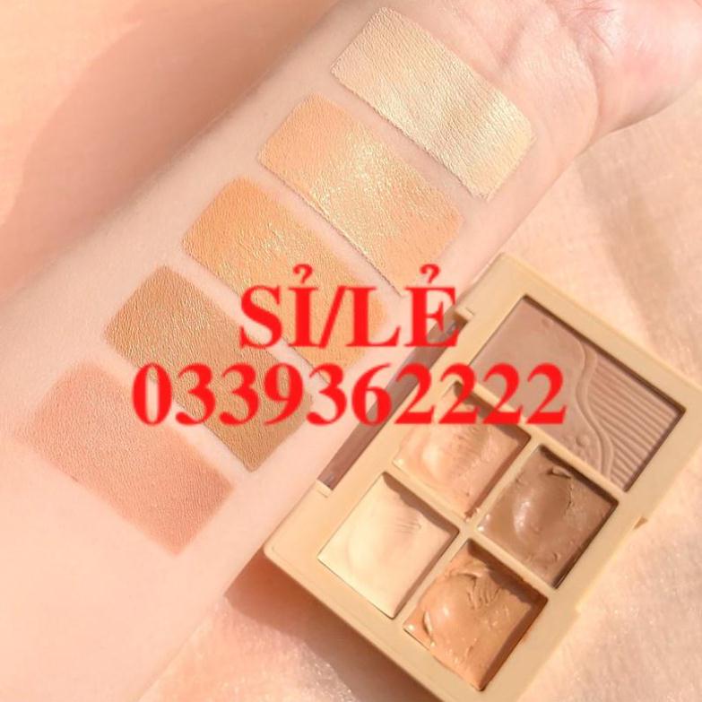 [ CHÍNH HÃNG ] Bảng che khuyết điểm và tạo khối bắt sáng Be Beautiful Everyday Sweet Mint Sena Beauty