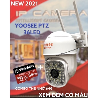 [Mã 157ELSALE giảm 7% đơn 300K] Camera YooSee PTZ mini xoay 360 - Full HD Siêu nét 2.0mpx