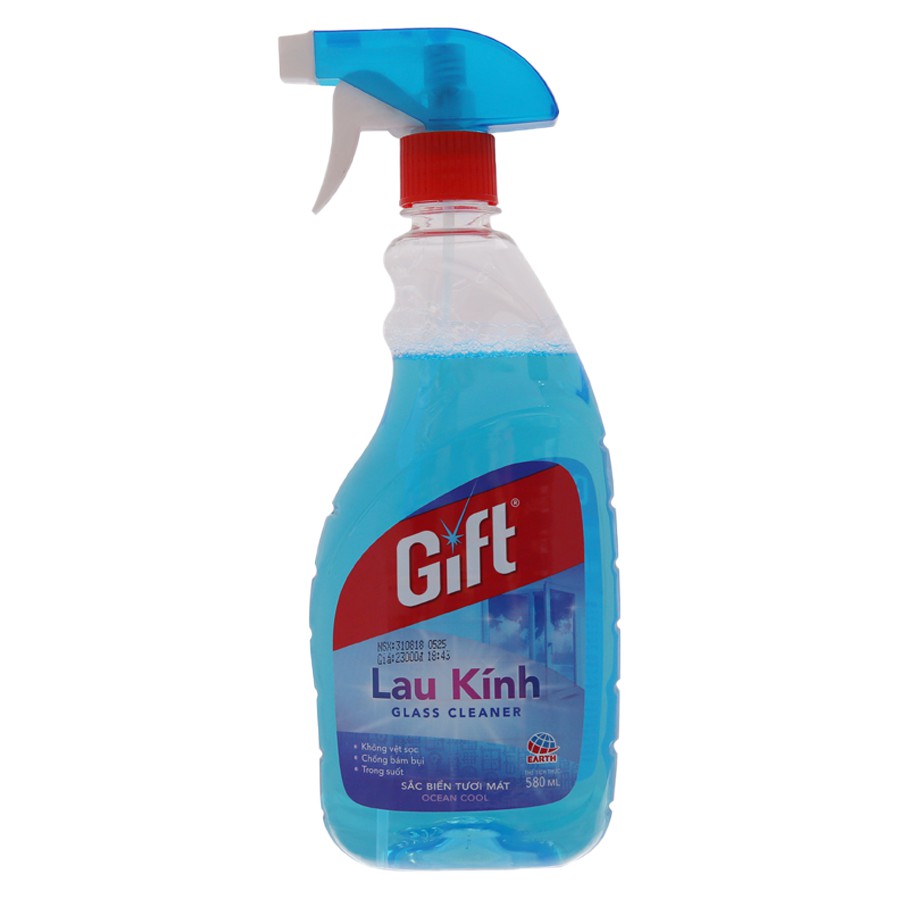 Nước lau kính Gift dạng chai 580ml