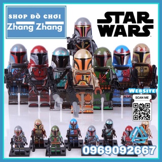 Đồ chơi Xếp hình Star Wars The Mandalorian Mới nhất 2020 chiến tranh giữa các vì sao Minifigures WM6092
