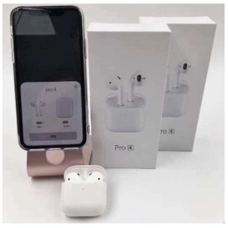 [Airpod Pro 4] Tai Nghe Blutooth 5.0 Airpod Pro 4 Định Vị, Đổi Tên, Cảm Biển Siêu Nhạy {BẢO HÀNH ĐỔI MỚI }