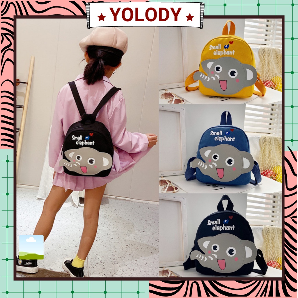 Balo hình thú voi con Yolody balo cho bé mầm non,mẫu giáo T006