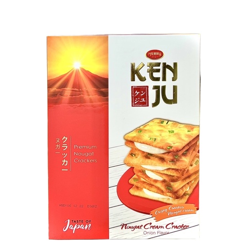 Bánh Quy Hành Kẹp Kem Kenju Hộp 300g