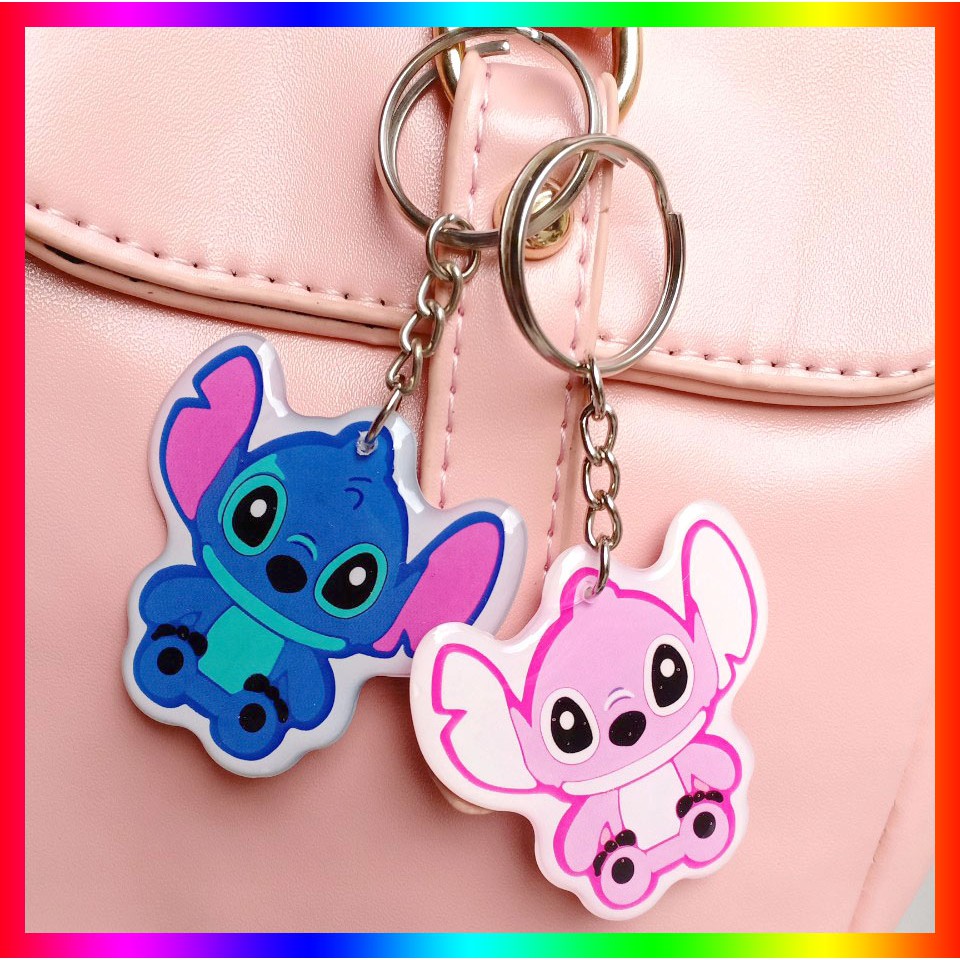 [ COMBO 2 MÓC ] dây khóa silicon hình Stitch hoạt hình dễ thương Hoạt Hình Giá Rẻ Thú Dễ Thương