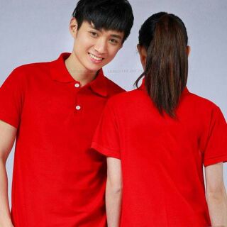 Aó thun trơn cotton cao cấp cổ trụ