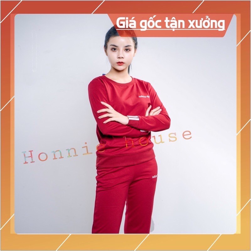 Bộ nỉ nữ VNXK hàng thiết kế cao cấp- ảnh thật | BigBuy360 - bigbuy360.vn