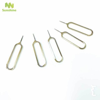 ♥♣♥ 10pcs Slim Sim Card Tray Pin Eject Removal Tool Needle Opener Ejector for Most Smartphone 