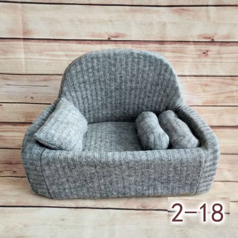 Set 4 Gối Đệm Ghế Sofa Dùng Làm Đạo Cụ Chụp Ảnh Cho Bé Sơ Sinh