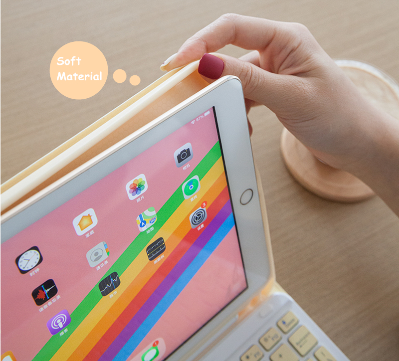Bao da tích hợp bàn phím cho iPad 10.2 thế hệ 7 2017/2018 iPad 9.7 Air2 Air3 iPad Pro 11 2020/2018 Pro 10.5 Pro 9.7 | BigBuy360 - bigbuy360.vn