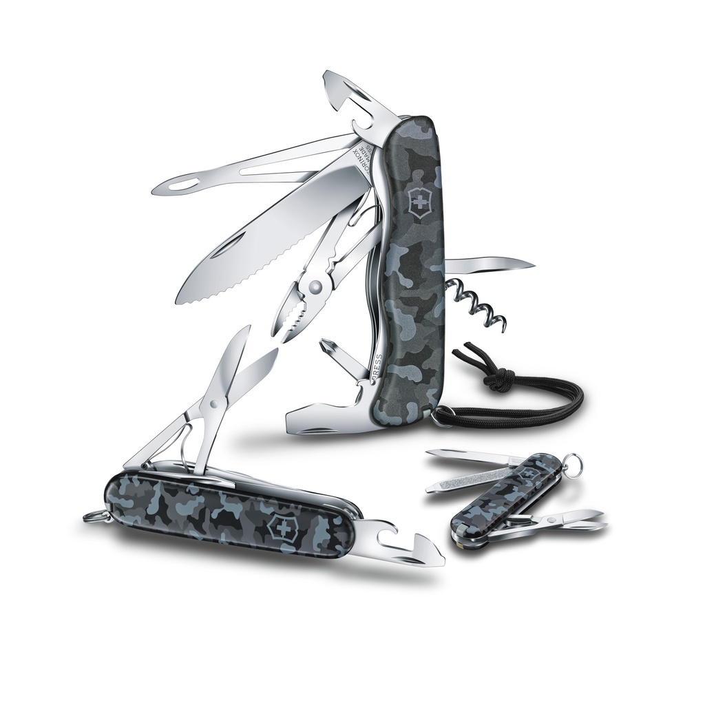 Dụng cụ đa năng Victorinox Skipper Navy Camouflage 111mm 	- 0.8593.W942
