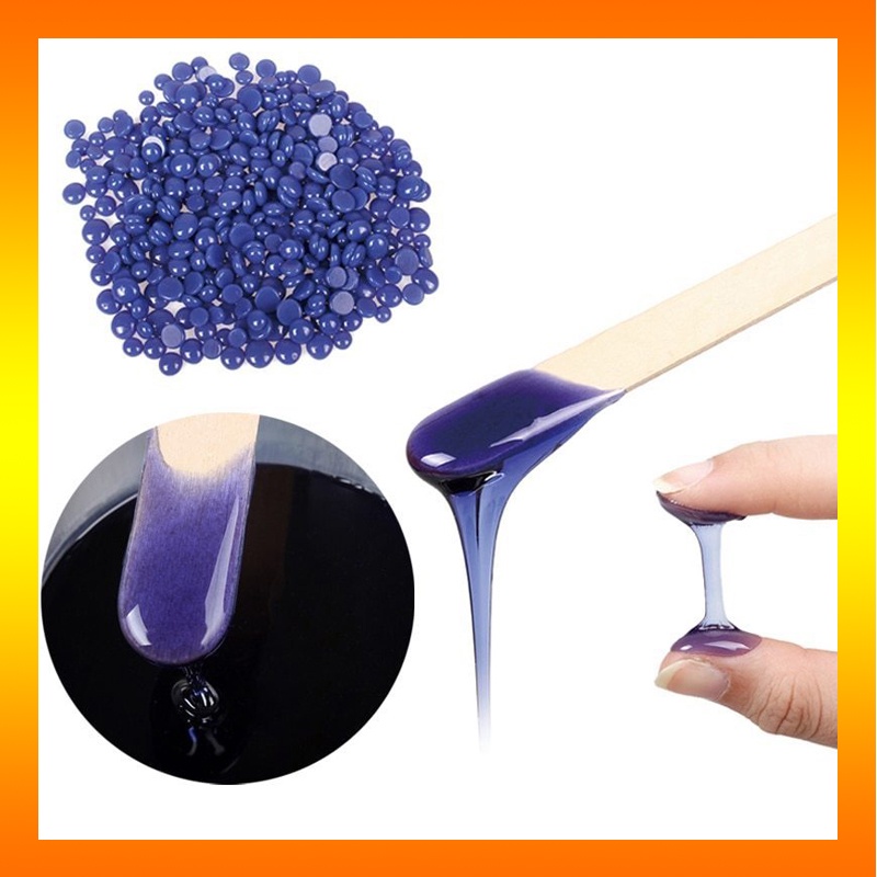 Sáp Wax Lông Hạt Đậu Hard Bean 100g - Wax tẩy lông nách, bikini, vùng kín an toàn, tiết kiệm