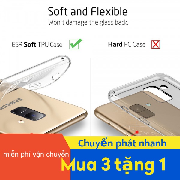 Ốp Điện Thoại PC Cứng Trong Suốt Cho Samsung Galaxy A5 A6S A7 A8 A9S A10S A20S A30S A42 NOTE 10 J2 Star Plus 2018 0