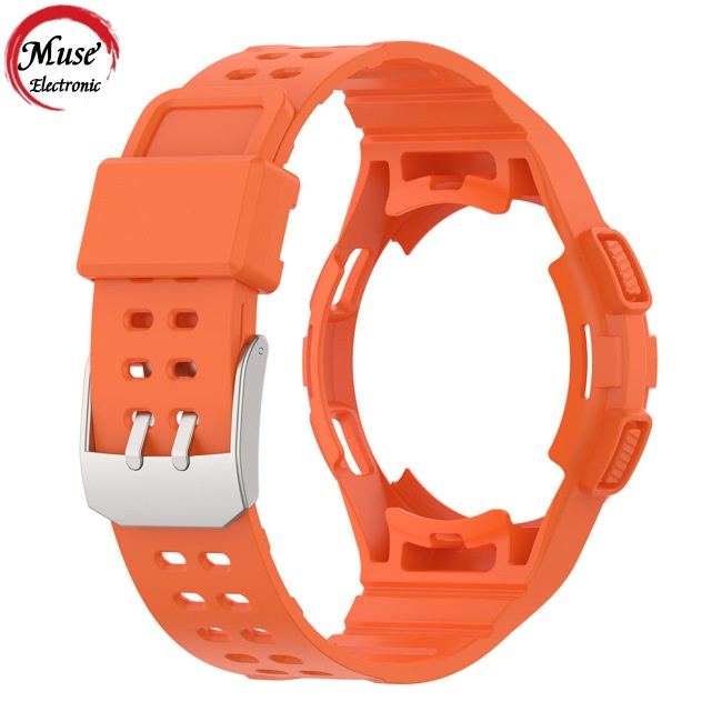 Dây Đeo Thay Thế Bằng Silicon Cho Đồng Hồ Samsung Galaxy Watch4 Classic 46mm