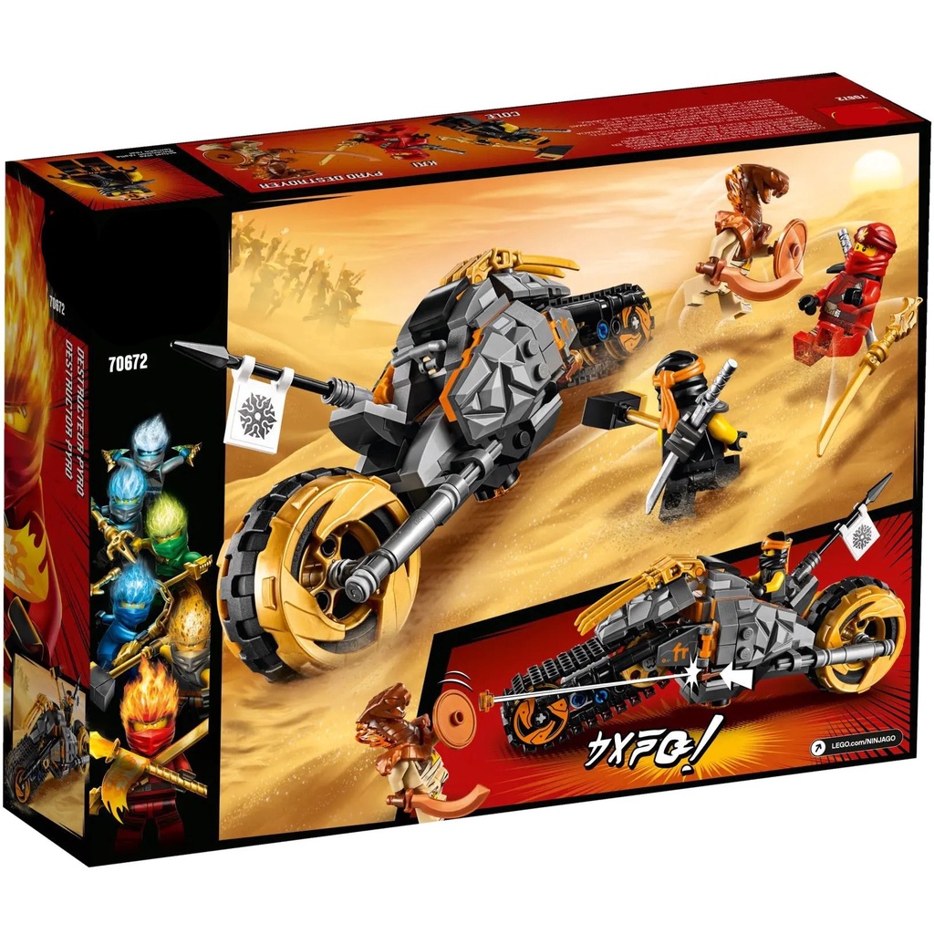 Ba/tinjago/xe Đạp Địa Hình / Xe Đạp Địa Hình / Tàu Lượn / Đồ Chơi 70672/11327/4023 / Khối / Xây Dựng / Chà Xát / Chà Xát