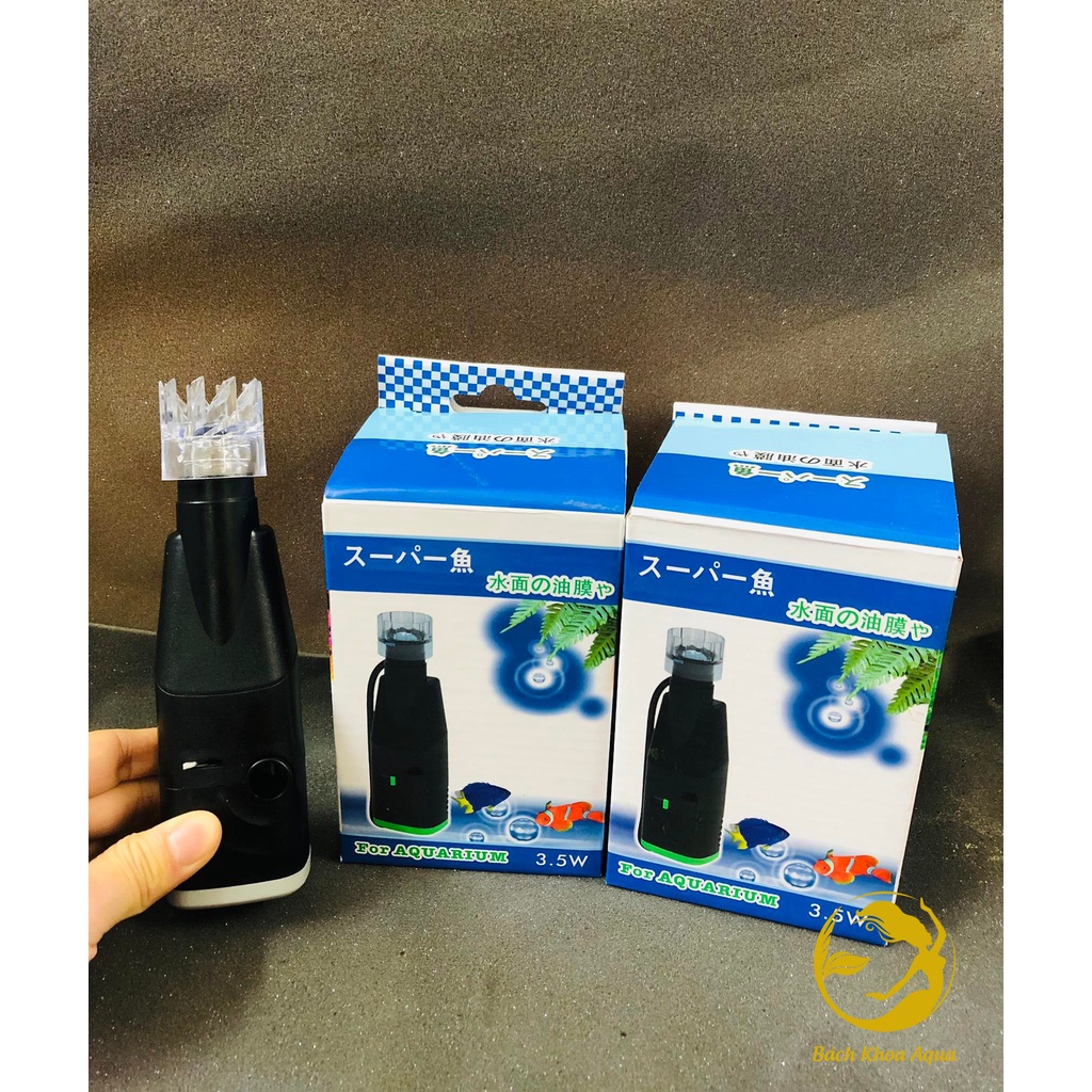 Lọc váng Nhật đầu xoay cho bể cá thủy sinh