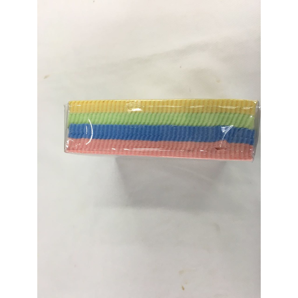 Combo 50 khăn lau kính nhẵn mịn nhiều màu sắc (kích thước 13cm x 13cm)