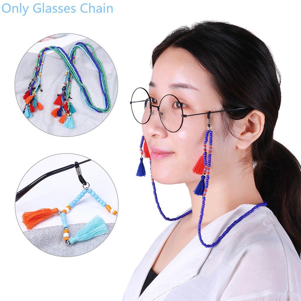 ESPO Dây Chuỗi Hạt Đeo Mắt Kính Nhiều Màu Ngọt Ngào