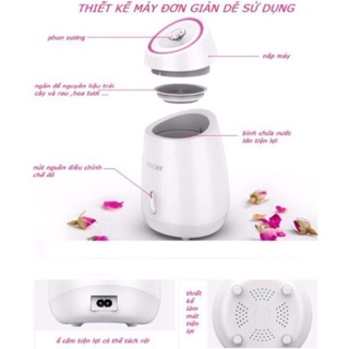 Máy xông mặt 2in1 trái cây