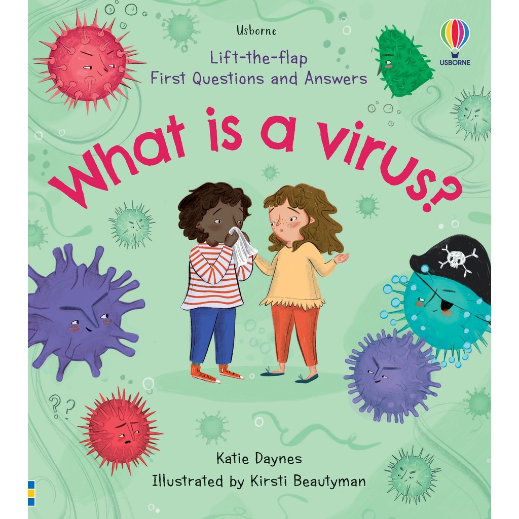 Sách - Anh: Lift-the-Flap First Questions and Answers What is a Virus?