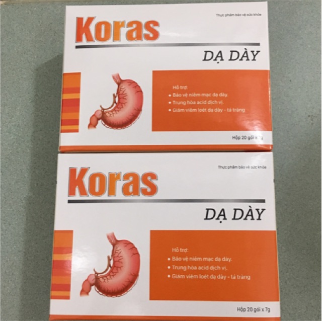 Koras Dạ Dày - thực phẩm bảo vệ Dạ Dày