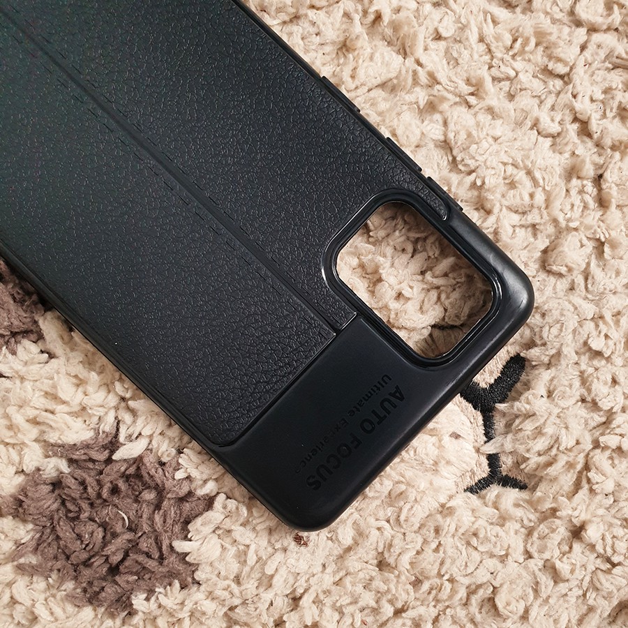 Kính cường lực full màn hình ốp giả da Galaxy A71