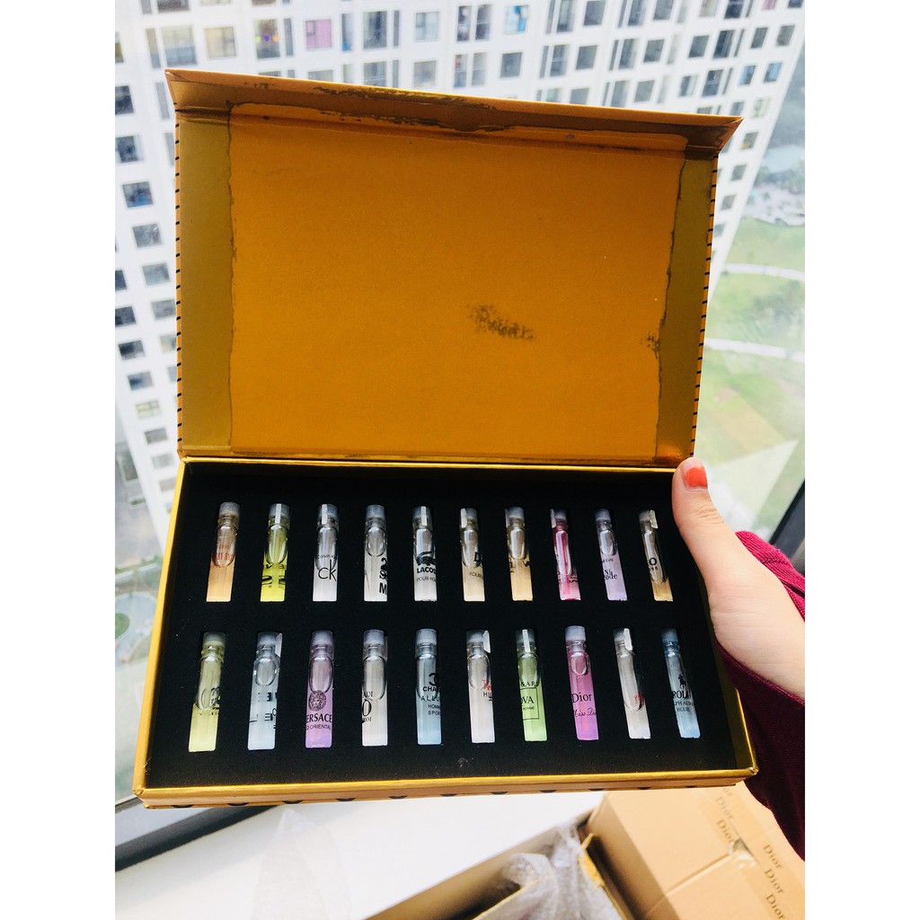 Sét 20 lọ nước hoa chiết ( hình thật)