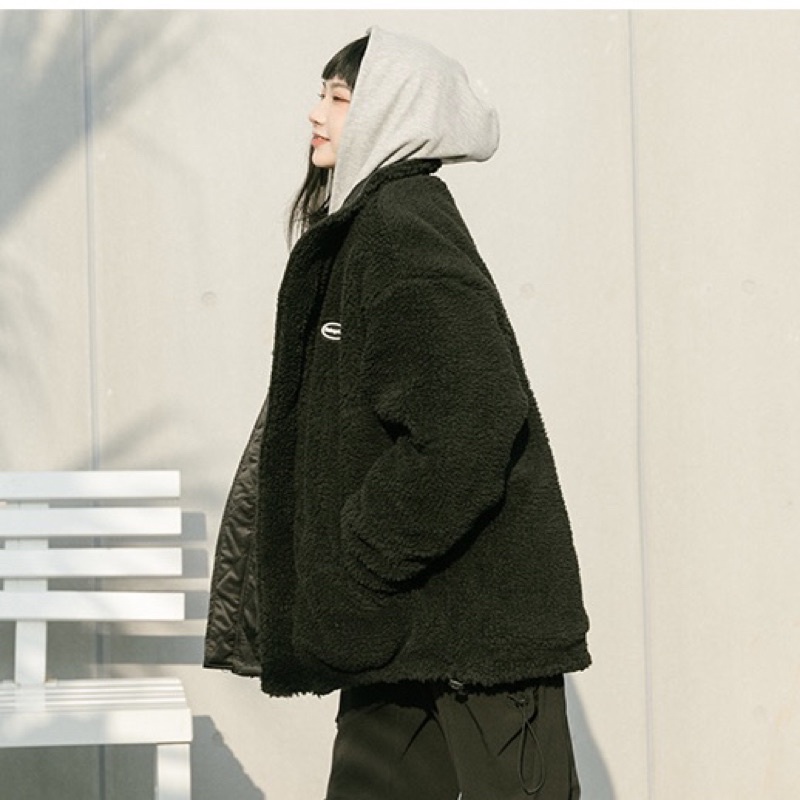 [ORDER] Áo khoác lông unisex mặc được 2 mặt cực ấm | BigBuy360 - bigbuy360.vn