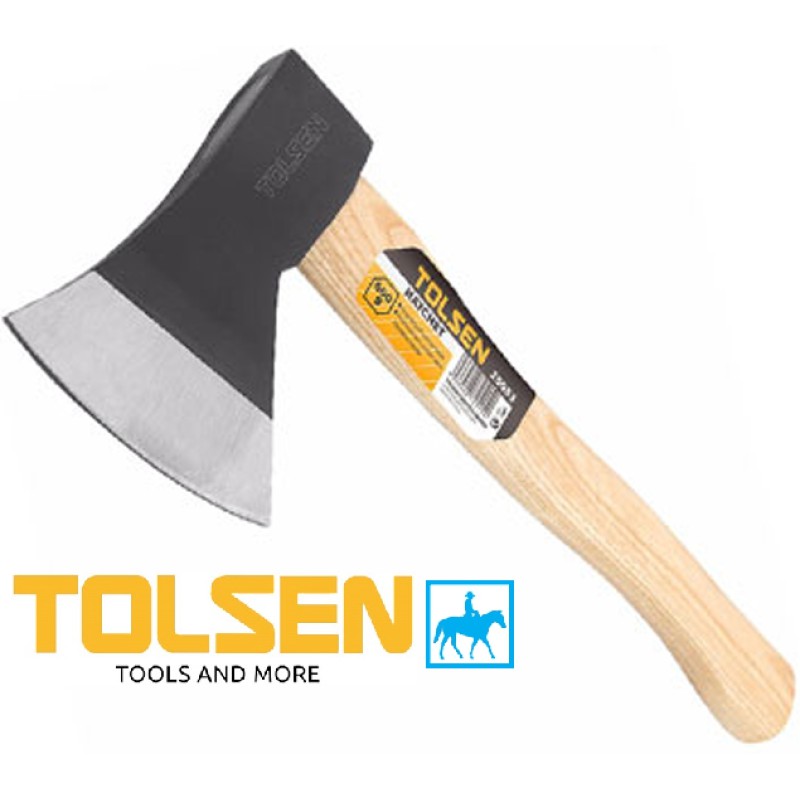 Rìu cán gỗ Tolsen 25253 600g,25254 800g,25255 1000g,25256 12500g