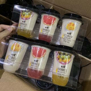 THẠCH SỮA CHUA HOA QUẢ 3 VỊ
